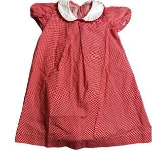 Southern Sunshine Girl's Red Gingham Checked Size 3T Dress